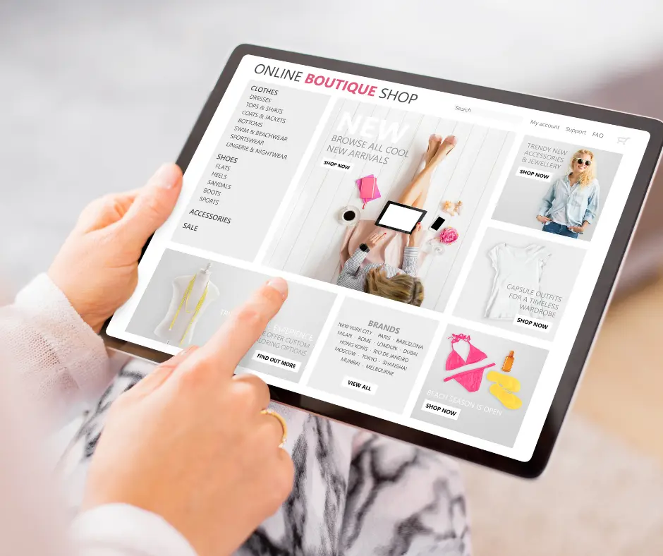 ecommerce website development