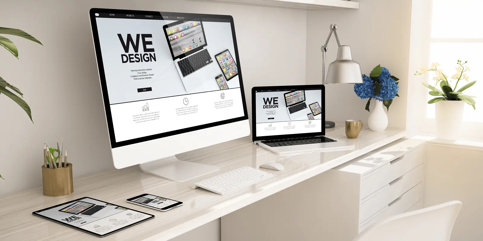 Creative website design and redesign services in Dublin