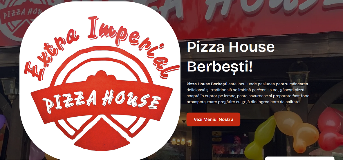 Pizza House Berbesti restaurant website