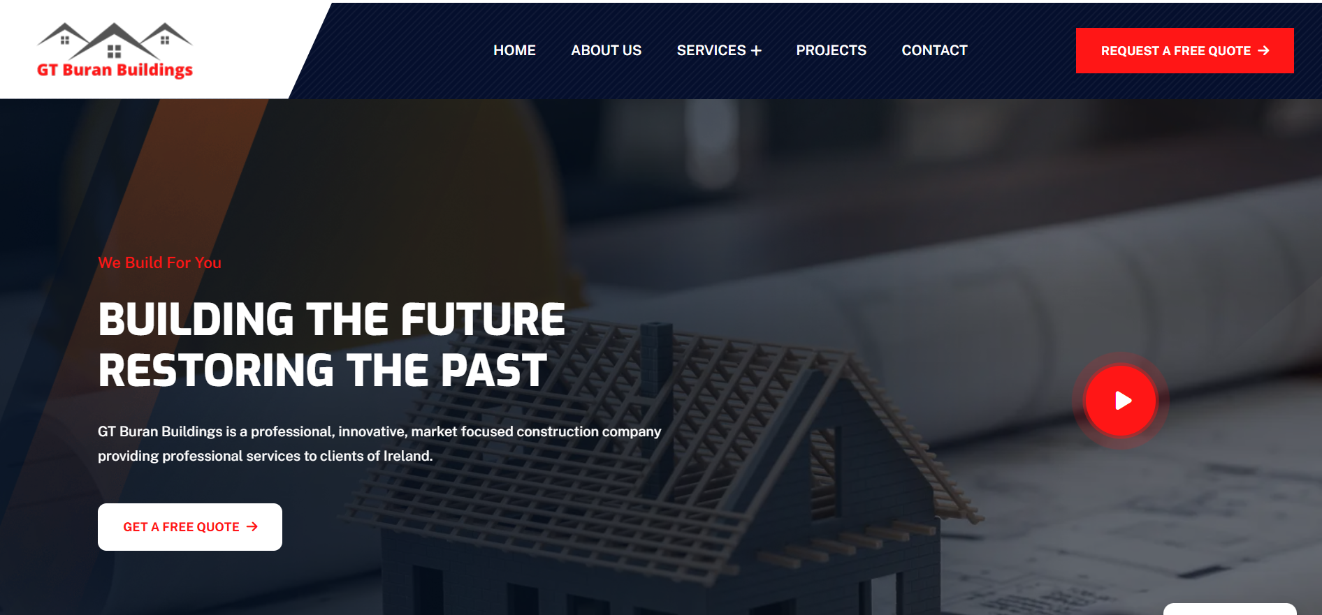 GT Buran Buildings construction website