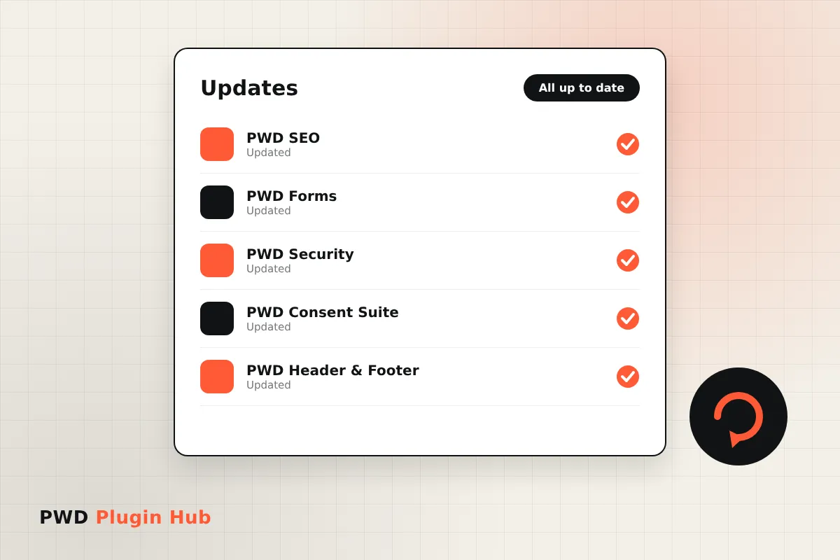 PWD Plugin Hub: automatic plugin updates